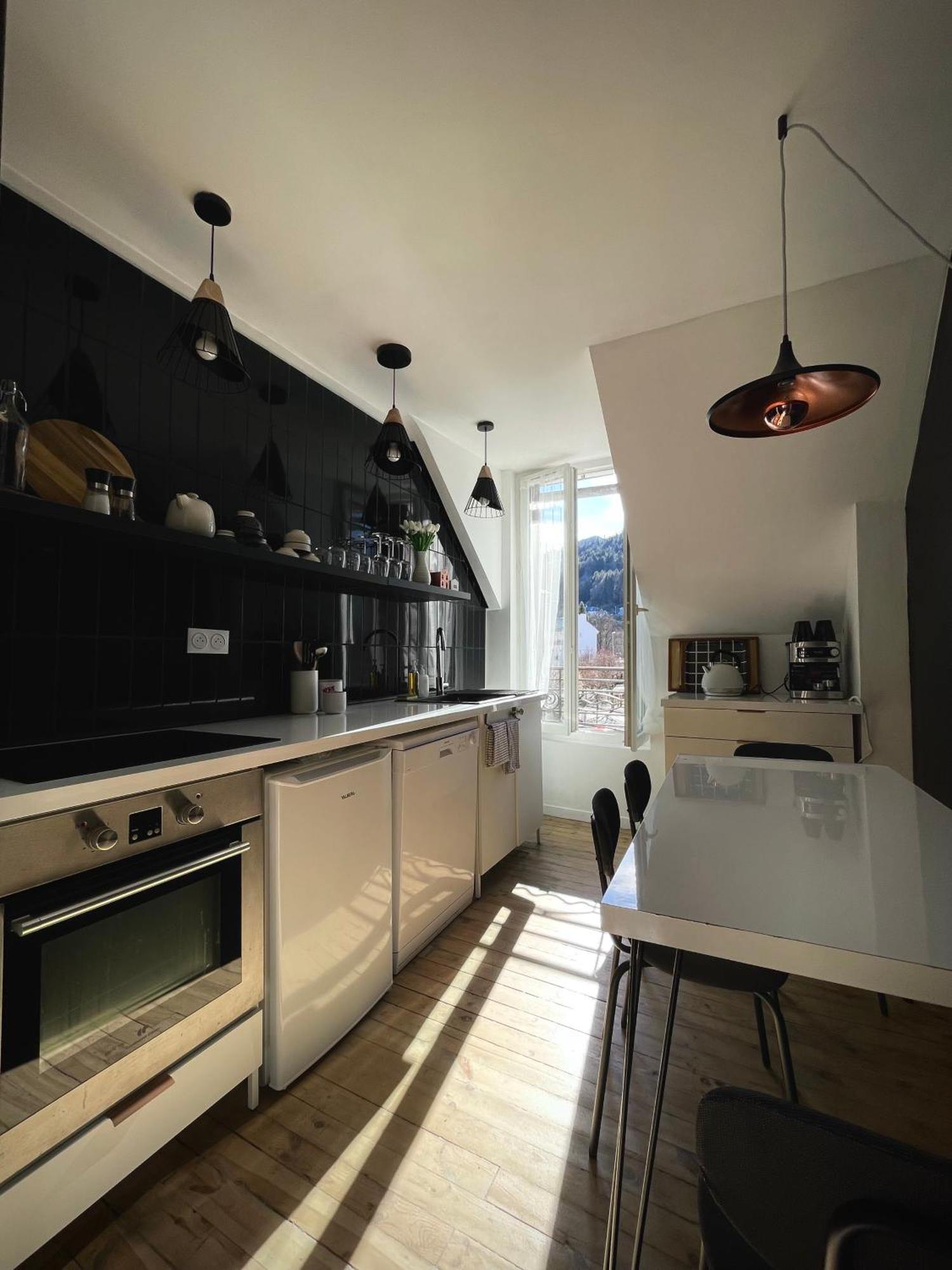 Maison Yuki - Appartement Chic - Netflix Et Parking Gratuit Le Mont-Dore Exterior foto